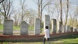 Parkour skills ,camera stabilization shoot Stock Footage