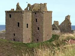 Dunnottar Castle Stock Footage