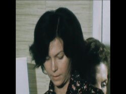 SYND 8 11 74 MRS ALLENDE PRESS CONFERENCE IN NEW YORK News Clip