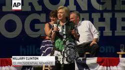 Clinton: Trump's Rhetoric is Dark, Pessimistic News Clip