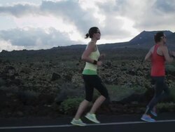 Running Stock Footage