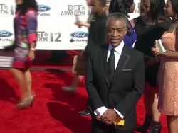 Reverend Al Sharpton at 2012 BET Awards on 7/1/12 in Los Angeles, CA Stock Footage