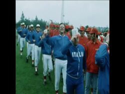 SYND 2-7-72 INTERNATIONAL BASEBALL WEEK OPENING MATCH News Clip