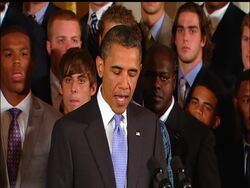 Coach Gene Chizik and the  BCS champion Auburn Tigers were at the White House Wednesday to meet  President Obama.  (June 8) Instructional Video