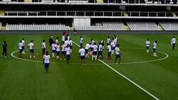 CLEAN : Costa Rica train for their upcoming game against England News Clip