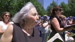 As part of Make Music Day, musicians perform Mozart's Requiem in D Minor at the 9/11 Memorial News Clip