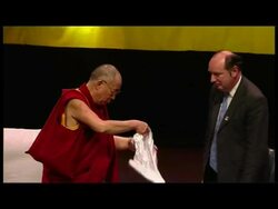 The Dalai Lama At The Albert Hall  News Clip