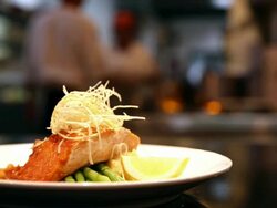 HD: Chef cooking background Stock Footage