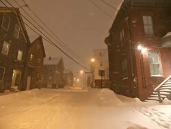 Winter in Portland Stock Footage