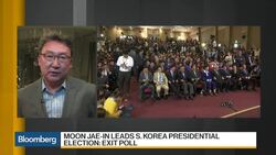 Moon Jae-in Leads Exit Polls in South Korea News Clip