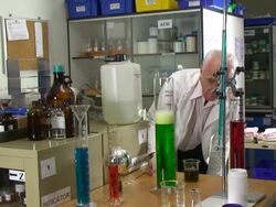 Lab Working Stock Footage