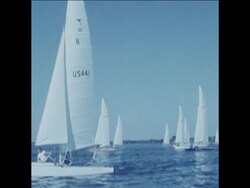 SYND 05/12/70 A TORNADO CLASS BOAT RACE News Clip