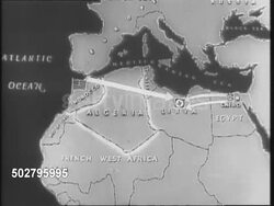 WWII Updates From Brazil, Northern Africa, and France News Clip