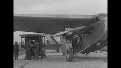 Record airmail haul in 1929 after storms delay deliveries News Clip