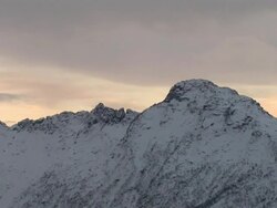 HD: Mountain peak Stock Footage