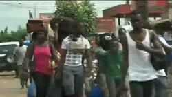 People flee their homes as post-election violence continues Instructional Video