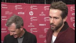 New father Ryan Reynolds in Sundance for 'Mississippi Grind' News Clip