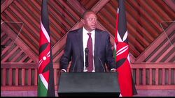 Kenyatta celebrates election win, pays tribute to rival Odinga News Clip