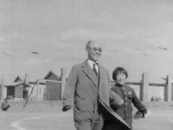 May Day games in North Korea Stock Footage