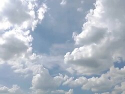 HD Cloud timelapse Stock Footage