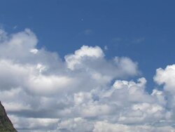 Hawaii paraglide 54 Stock Footage