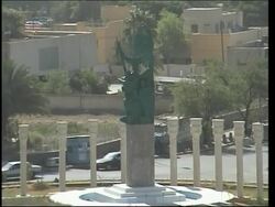 Scenes from site of UN blast one year on News Clip