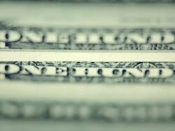 One hundred dollar bills Stock Footage