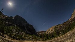 Yosemite Stars Stock Footage
