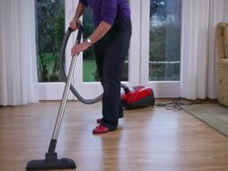 Vacuum Cleaning Stock Footage