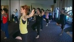 Combining spirituality and exercise in unique gym class News Clip
