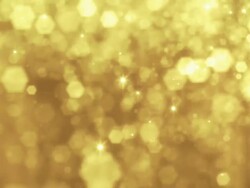 Defocused Gold Particles - loopable Stock Footage