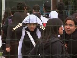 Students return to school after regional ban on head scarves News Clip