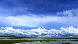 Moving clouds Time lapse Stock Footage