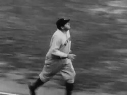 Babe Ruth Day at Yankee Stadium Stock Footage