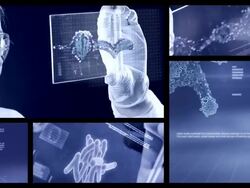 Medicine. Split screen. Stock Footage