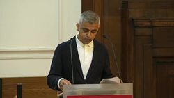 Sadiq Khan speech at Fabian Society Conference News Clip