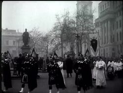 London - King Charles I mourned. News Clip