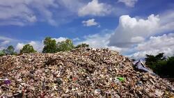 Landfill Time Lapse Stock Footage