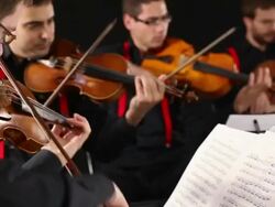 String quartet Stock Footage