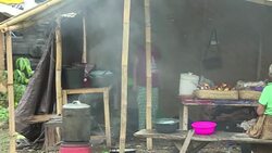 CLEAN : Evacuation centres fill up as Bali eruption looms News Clip