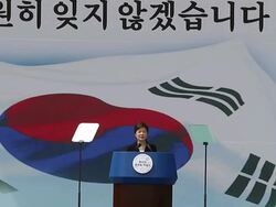 South Korean Commemorate 58th Memorial Day Stock Footage