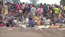 Thousands seek sanctuary at airport protected by French forces News Clip