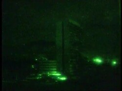 Bosnia - Sarajevo Shelled By Night News Clip