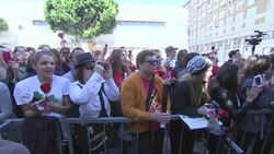 'The Mentalist' star is emotional as he gets a star on the Hollywood Walk of Fame News Clip