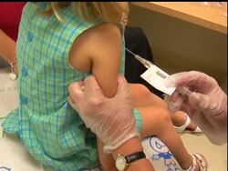 Tests on the H1N1 or swine flu vaccine are now underway for children at Emory University in Atlanta. The university is one of eight centers around the country testing the vaccine. News Clip