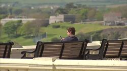 Scenic shots around Plymouth Hoe News Clip