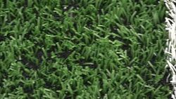 A chalk line colors the artificial turf at the football field of the University of Michigan. Stock Footage