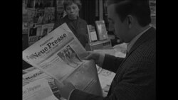 CAN792 NEWSPAPER HEADLINES IN FRANKFURT AFTER EAST / WEST GERMAN MEETINGS Instructional Video