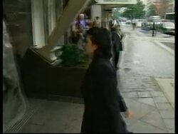 USA: CLINTON MEETING AT WHITE HOUSE OLD EXECUTIVE OFFICE BUILDING (2) News Clip