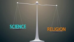 Science and Religion Stock Footage